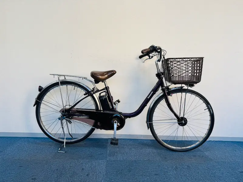 パナソニック 16Ah 電動自転車【中古】【5YC5107】 SOLD OUT】電動自転車 パナソニック 最新デジタル 26インチ 白